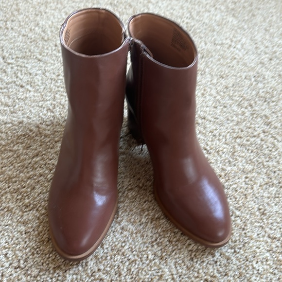 Jcrew factory heeled ankle boots - Picture 2 of 6